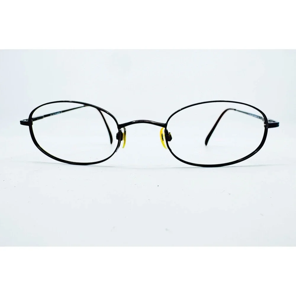 Altair Eyeglasses Mens Womens Matte Brown A102 Oval Metal Frames 135